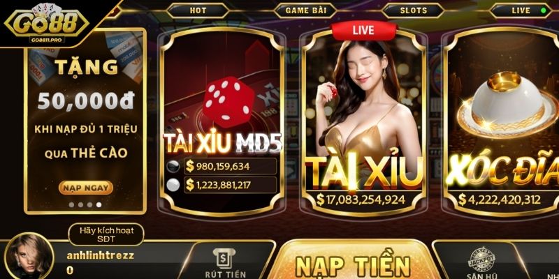 Giới thiệu GO88 đổi thưởng xanh chín