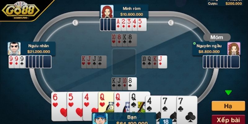 Lợi thế khi chơi Phỏm Go88