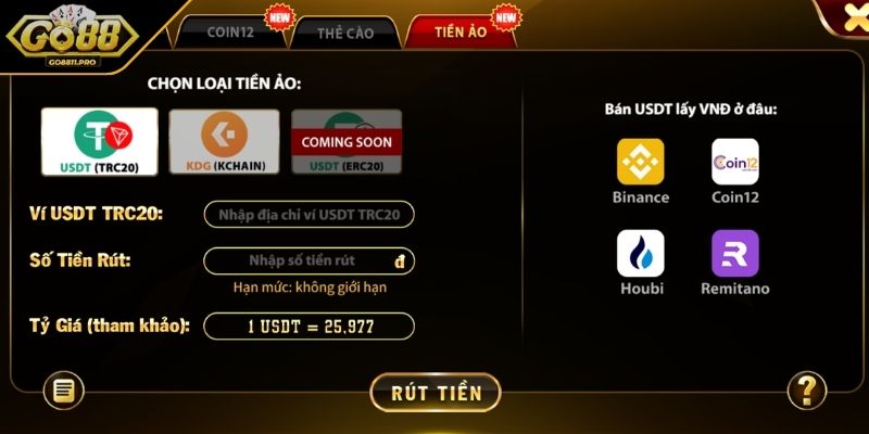 Nhận lợi nhuận nhanh chóng thông qua ví điện tử