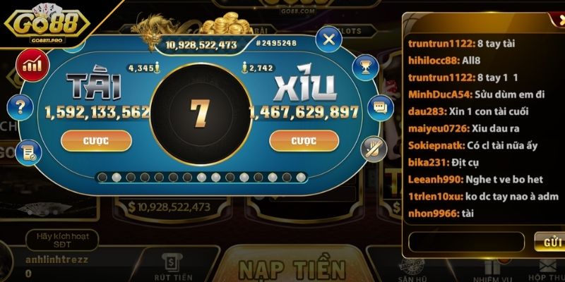 Khái quát sơ lược về trò chơi cá cược Tài Xỉu